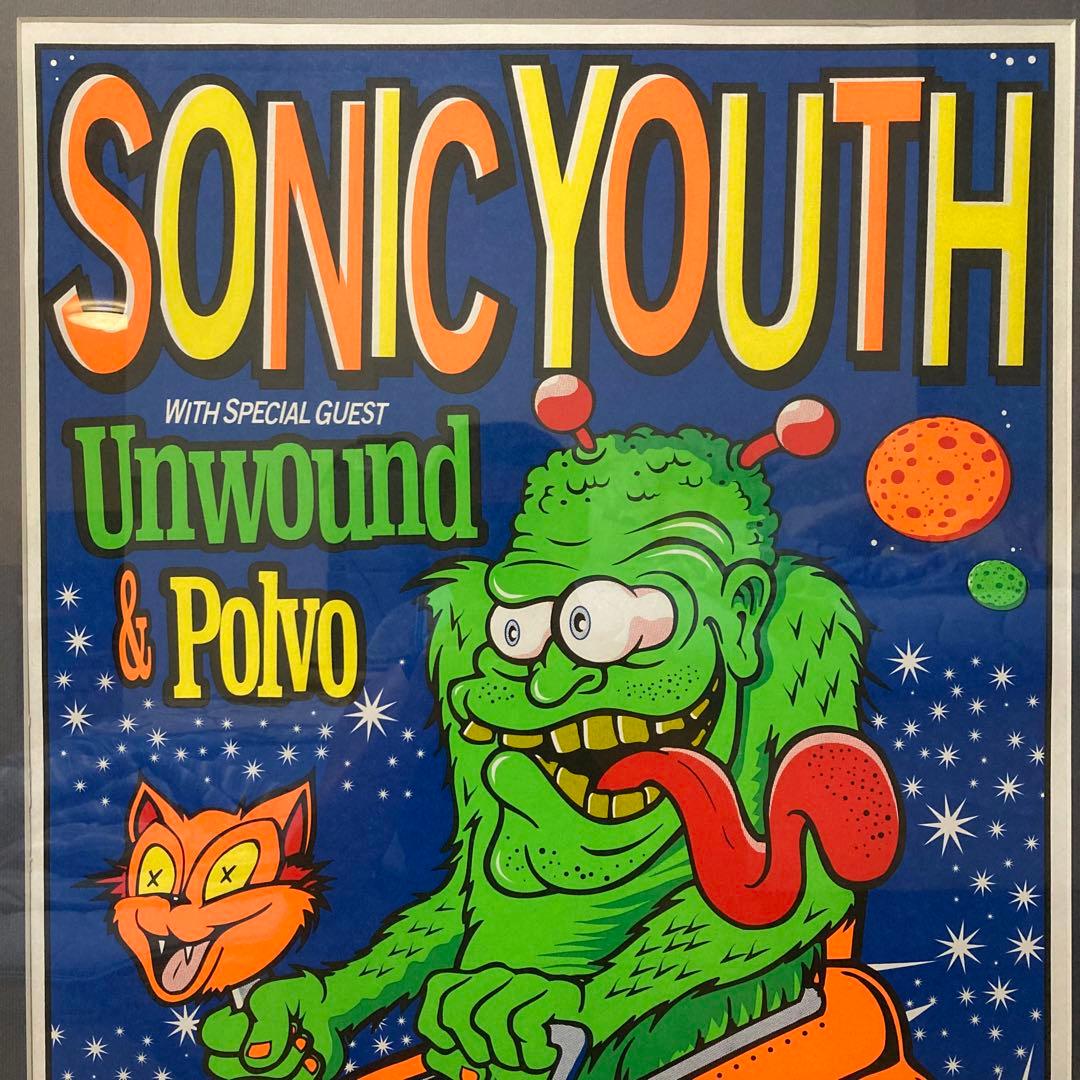 Sonic Youth ポスター ライブ Uncle Charlie
