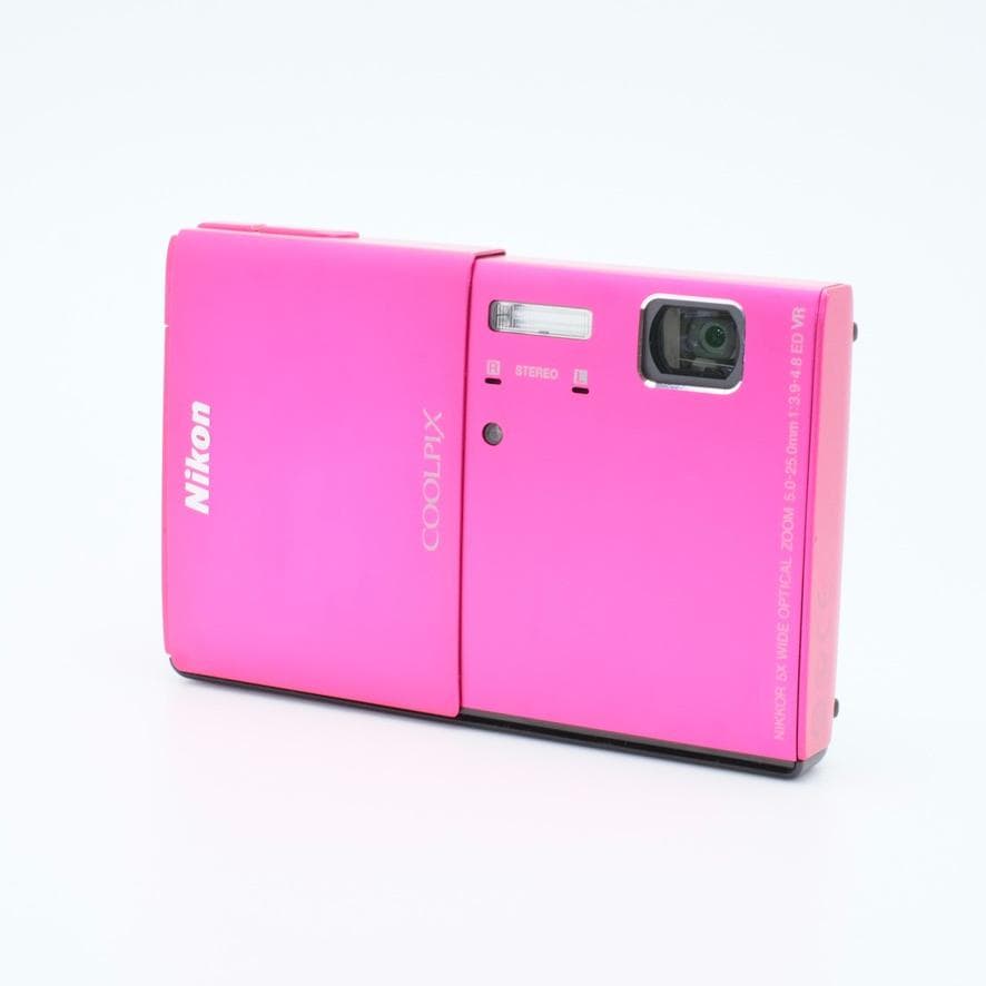 Nikon COOLPIX S100 ピンク　タッチパネル　コンデジ　デジカメ