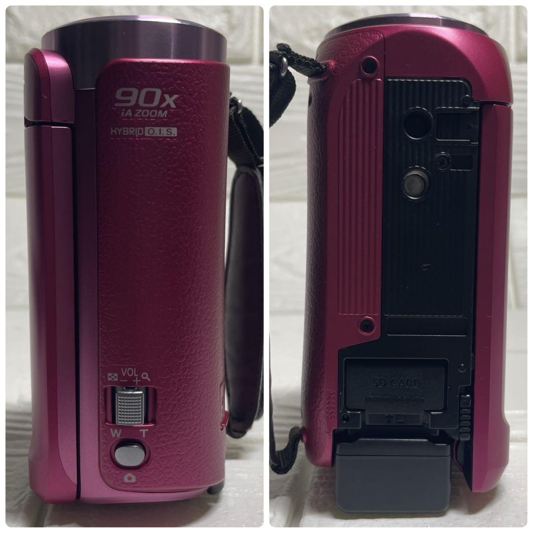 Panasonic HC-W585M ビデオカメラ ピンク パナソニック