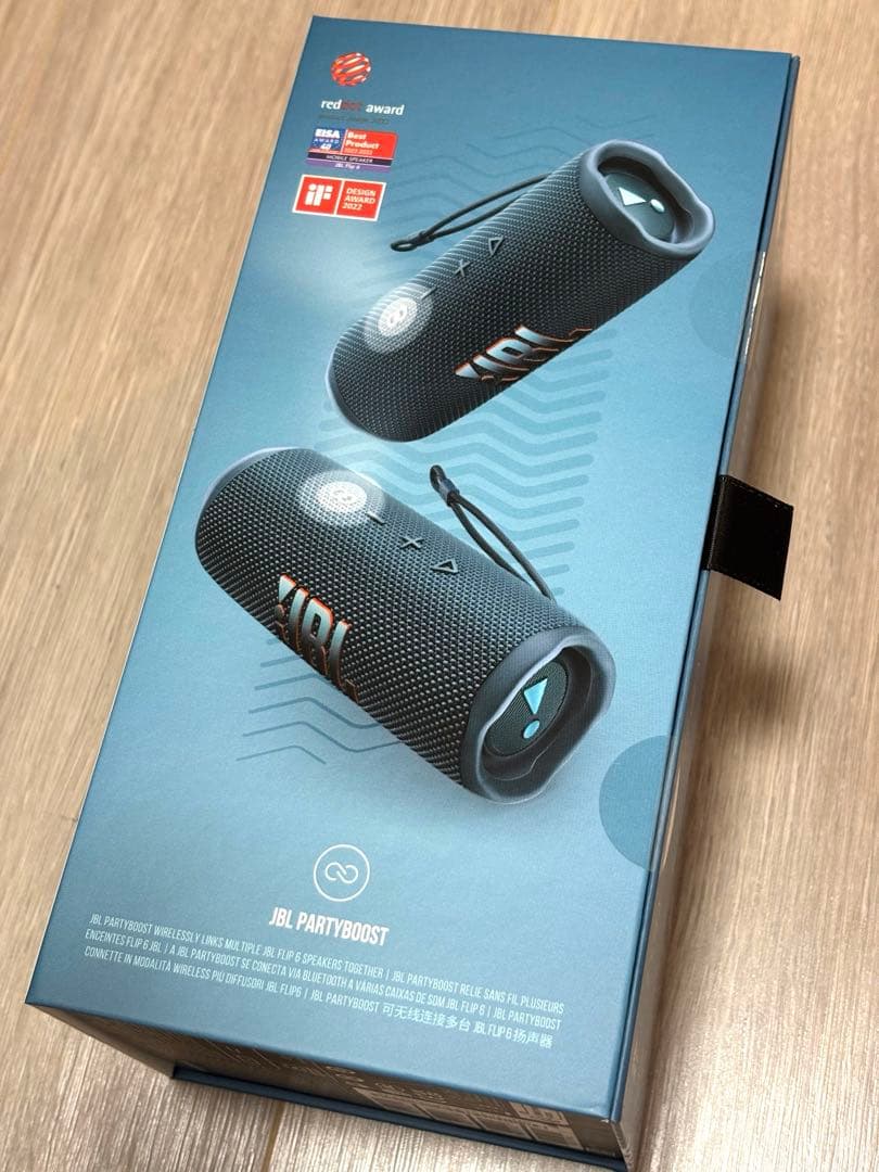 【新品】JBL FLIP6 スピーカー ブルー JBLFLIP6BLU