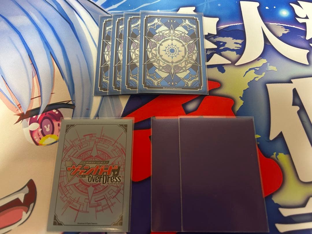 時の宿命者リィエル＝オディウムデッキ。 デッキパーツ＆二重スリーブ付き。