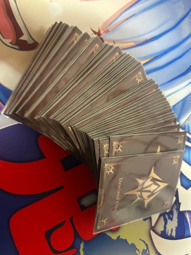 時の宿命者リィエル＝オディウムデッキ。 デッキパーツ＆二重スリーブ付き。