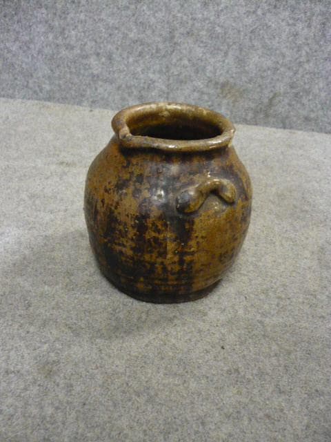 越前焼 お歯黒壷 [B31413]