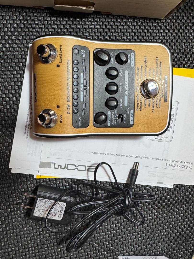 (ほぼ未使用品)ZOOM ac-2