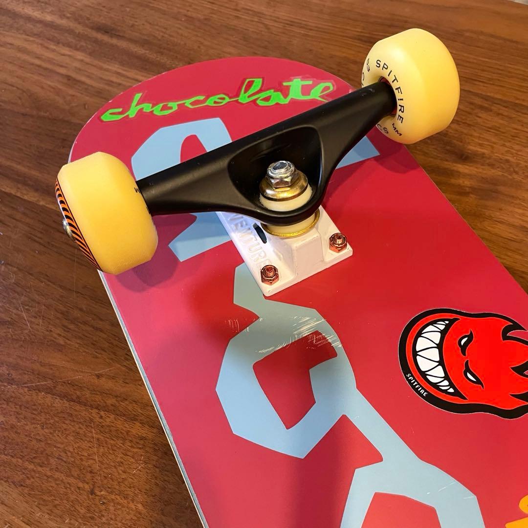 チョコレート　スケートボード　スケボー　ベンチャー　スピットファイア　極美品