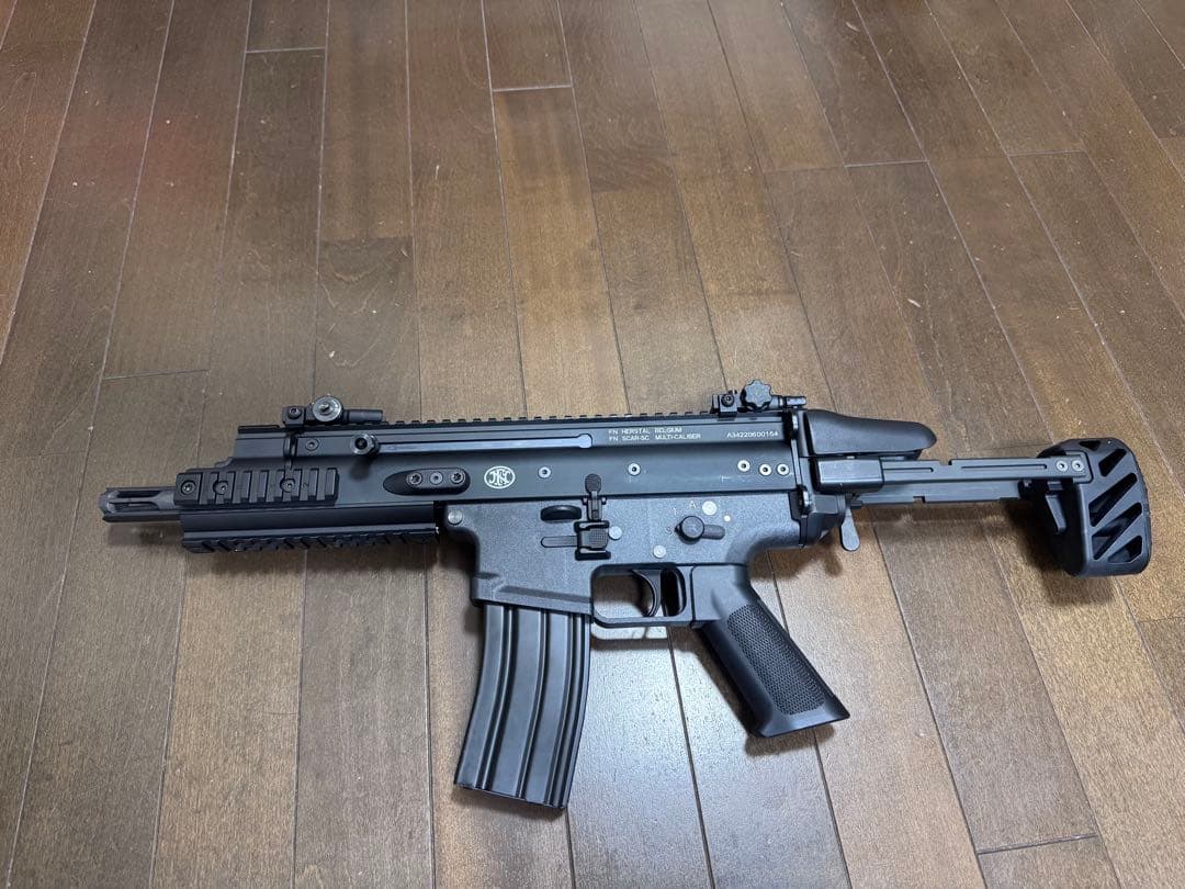 BOLT FN SCAR-L CQC 電動ガン ブラック強烈リコイルショック