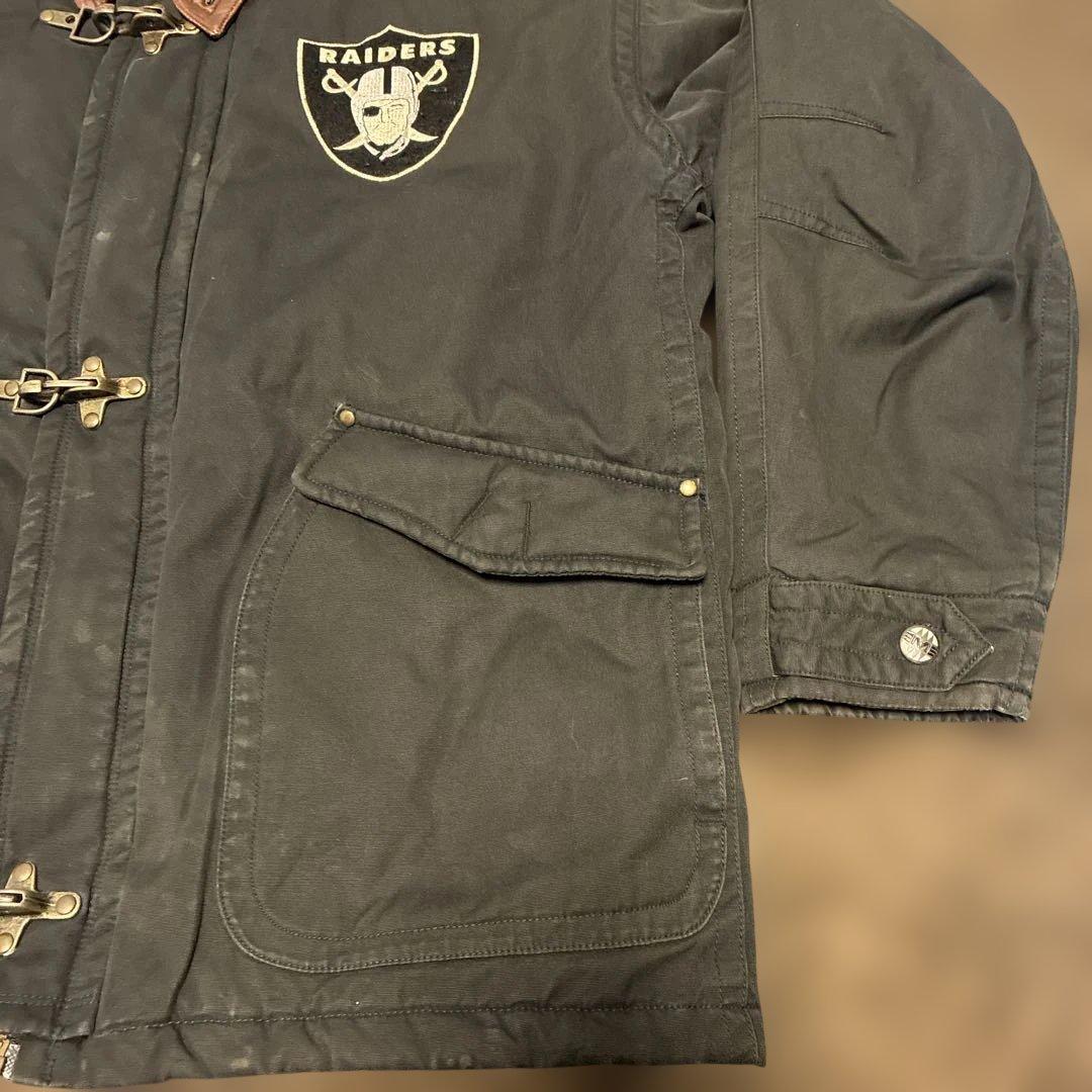レア！ レイダース RAIDERS ファイャーマンコート 古着