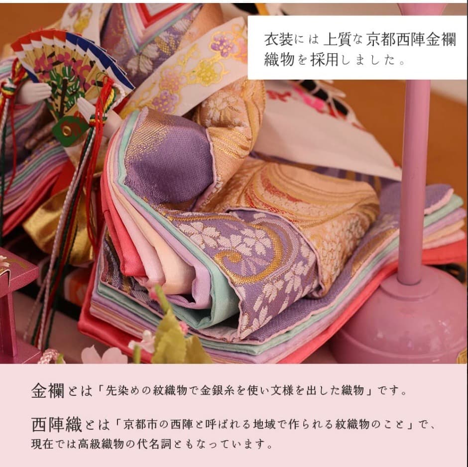 雛人形 ぷり姫 芥子五人飾り オルゴール付 工房天祥 定価¥92,398