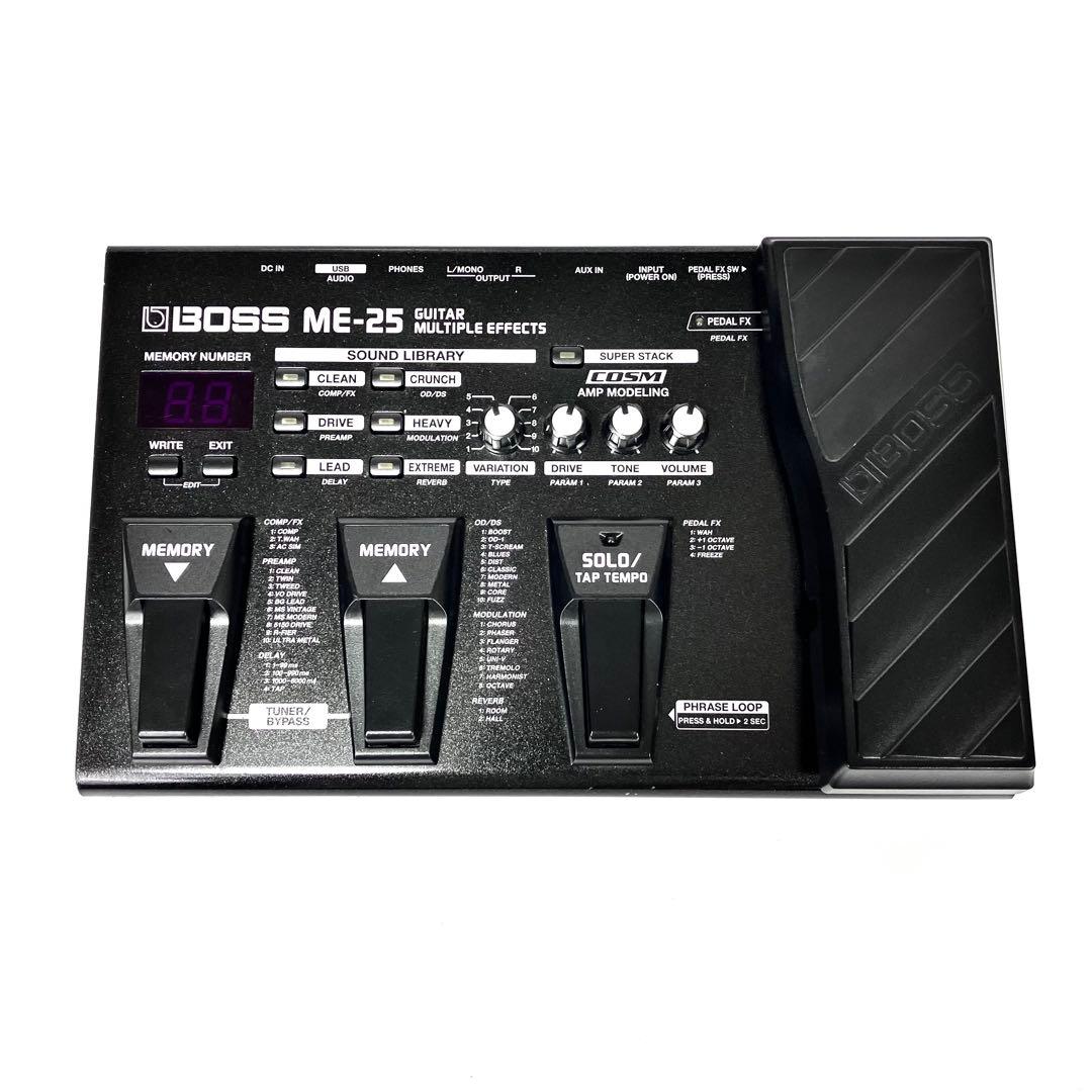 BOSS　ME-25　GUITAR MULTIPLEFCTS　マルチエフェクター