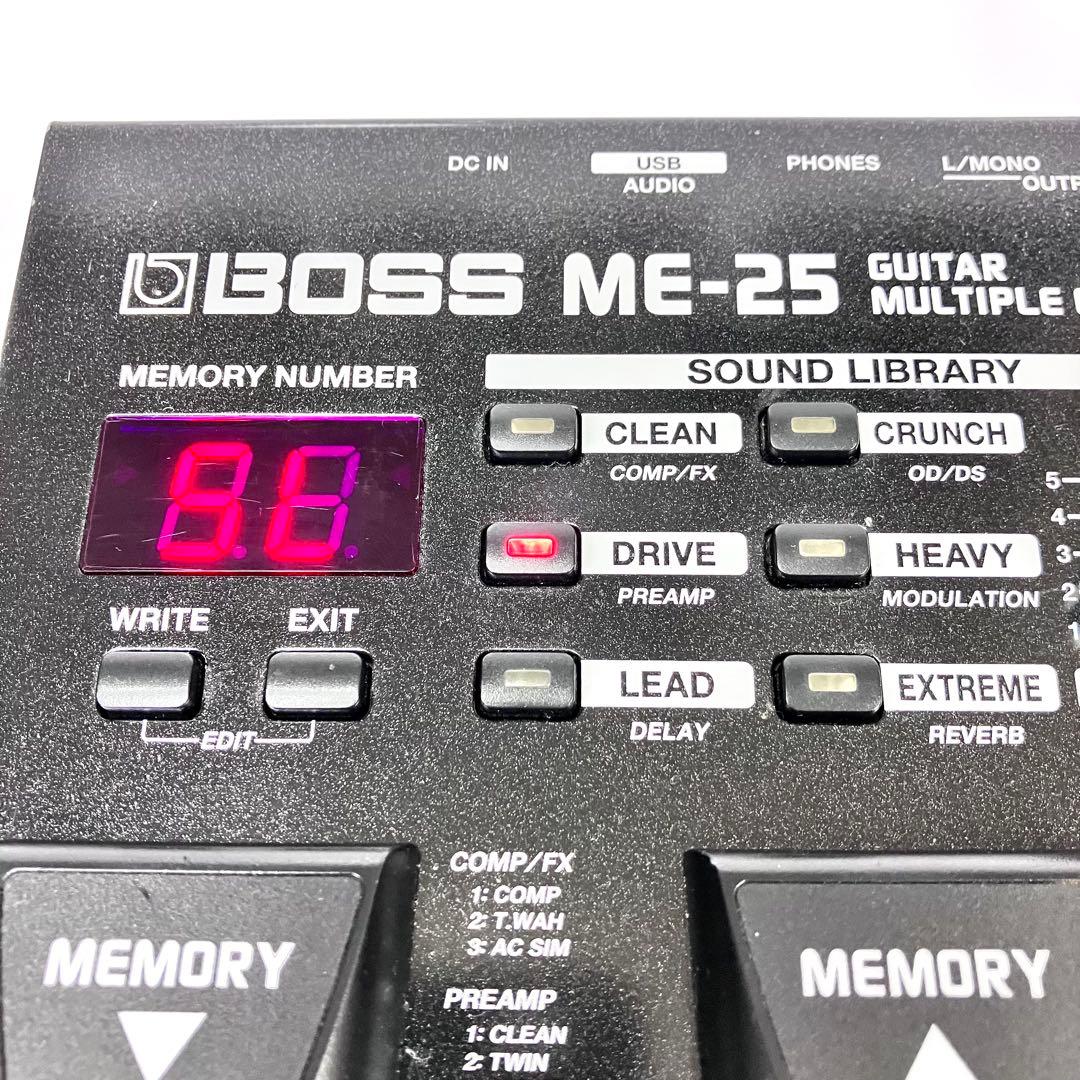 BOSS　ME-25　GUITAR MULTIPLEFCTS　マルチエフェクター