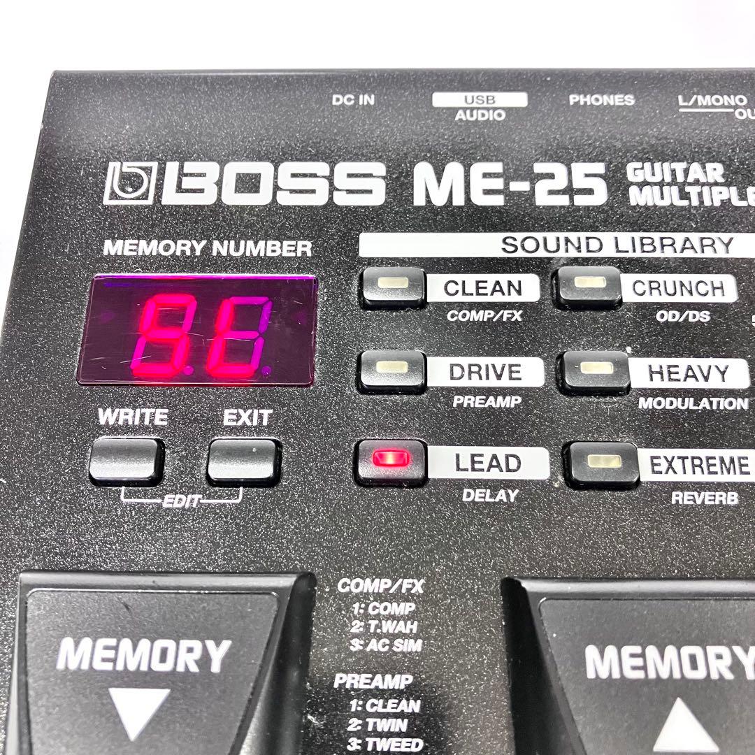 BOSS　ME-25　GUITAR MULTIPLEFCTS　マルチエフェクター