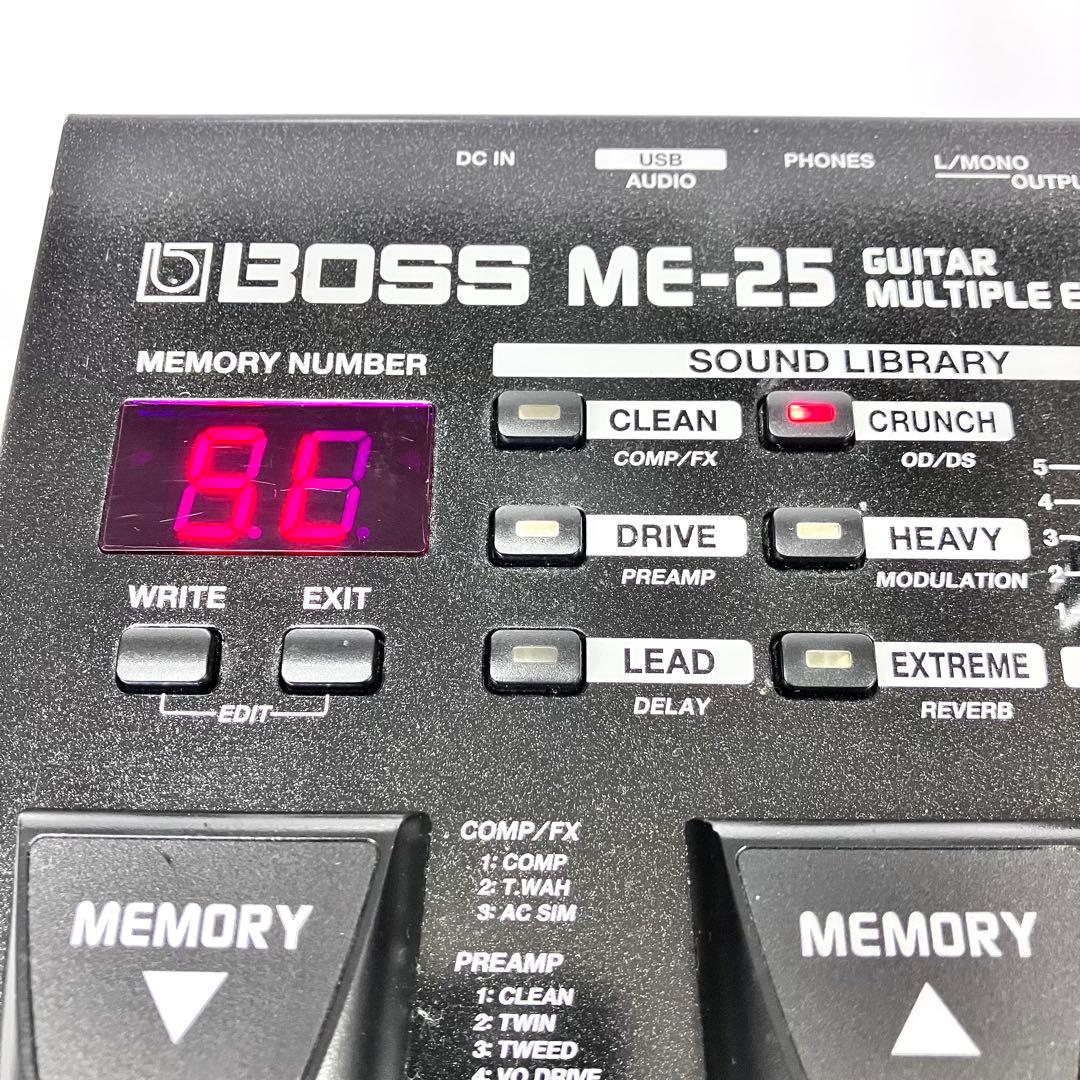 BOSS　ME-25　GUITAR MULTIPLEFCTS　マルチエフェクター