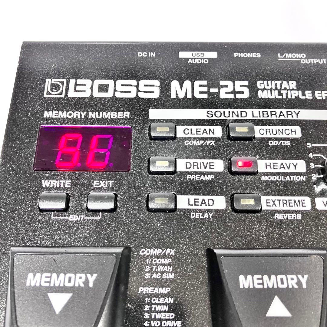 BOSS　ME-25　GUITAR MULTIPLEFCTS　マルチエフェクター