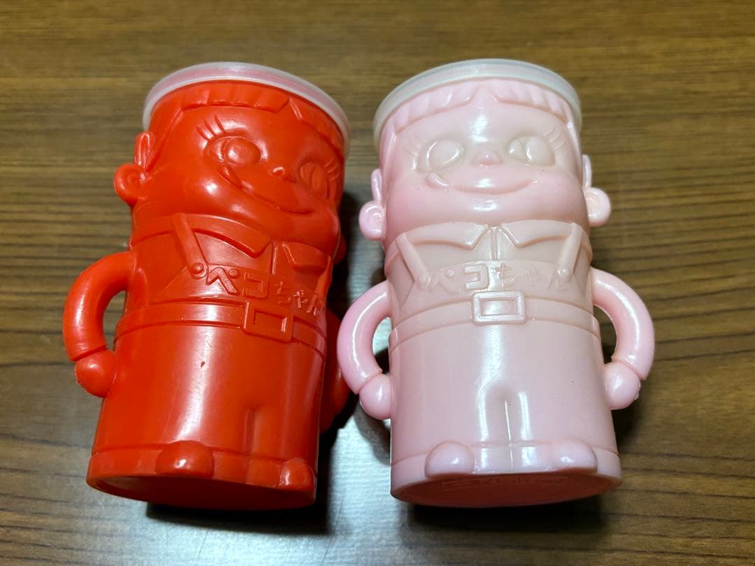 不二家ペコちゃんレトロアイス容器2セット