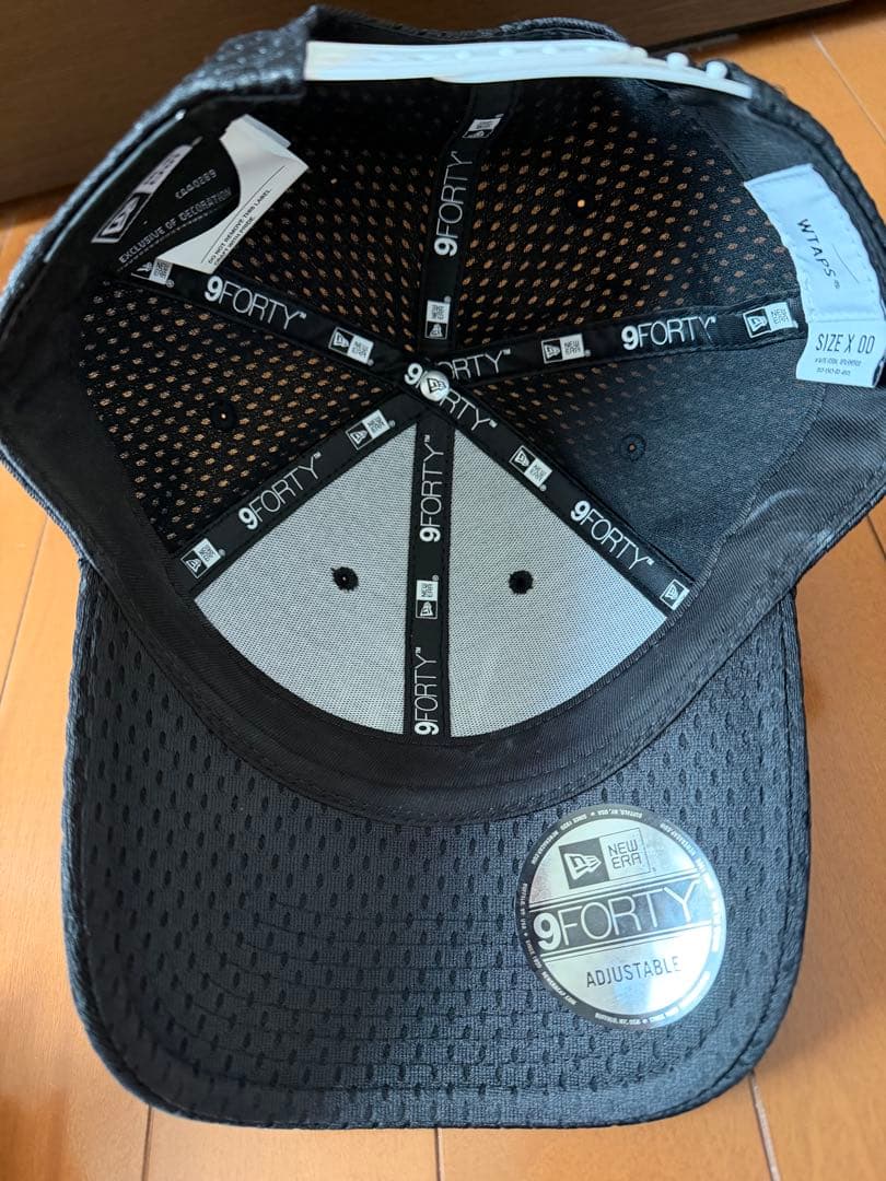 帽子 WTAPS 9Forty Poly. Mesh. Newera Black