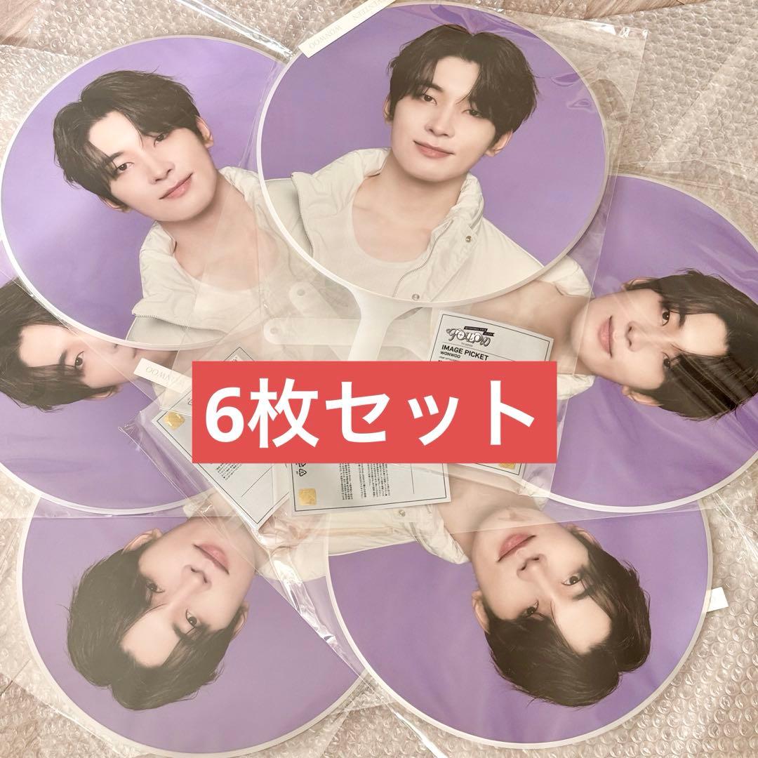 SEVENTEEN FOLLOW AGAIN 団扇 うちわ ウォヌ 6枚セット