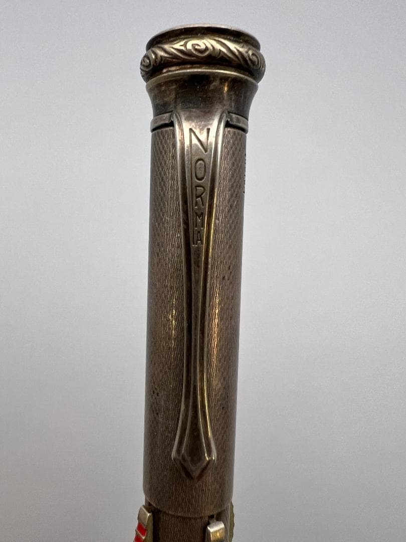 1940年代　NORMA PATENT　銀製　マルチペンシル ４色　重量約28g