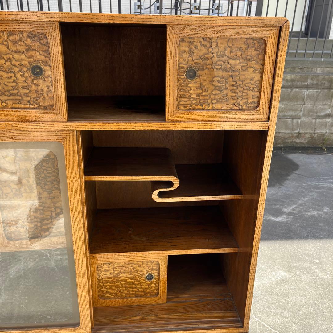茶箪笥　飾り棚　箪笥　和家具　タンス　レトロ