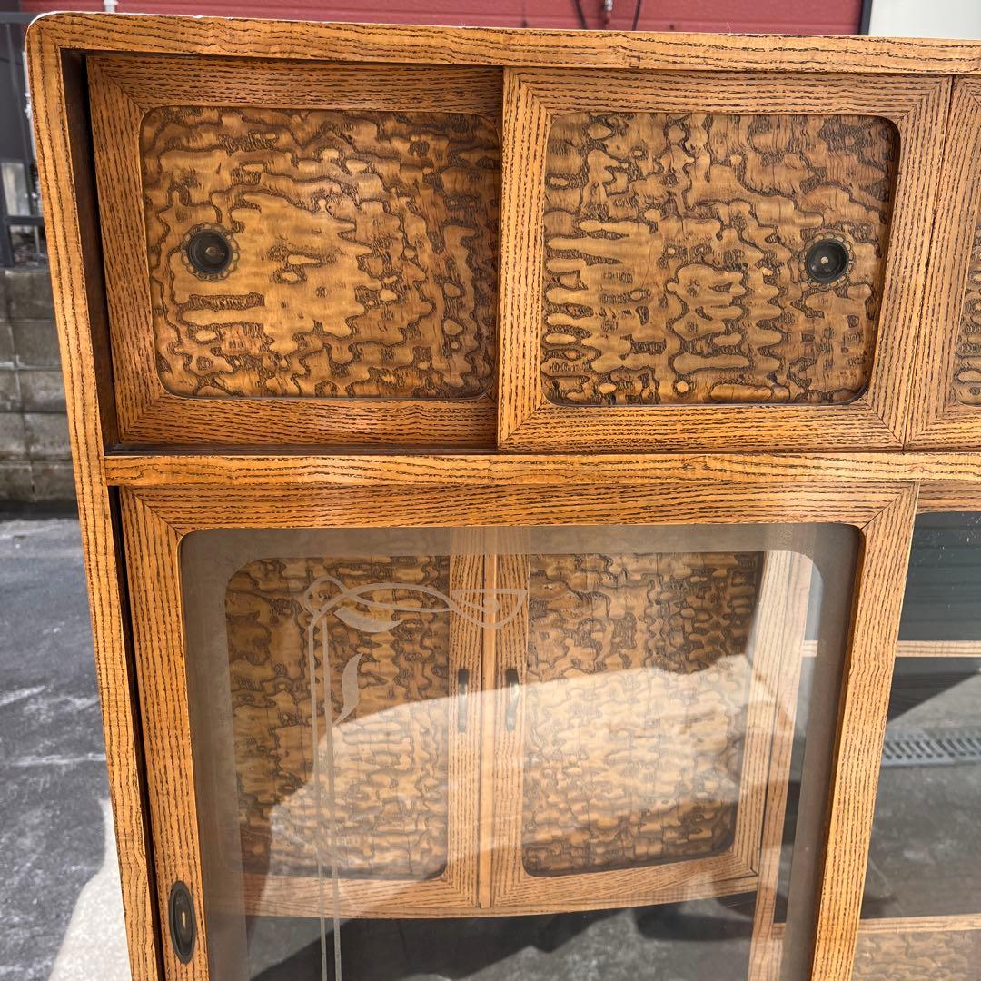 茶箪笥　飾り棚　箪笥　和家具　タンス　レトロ