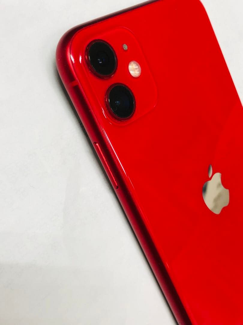 極美品　Apple iPhone 11 赤　128G