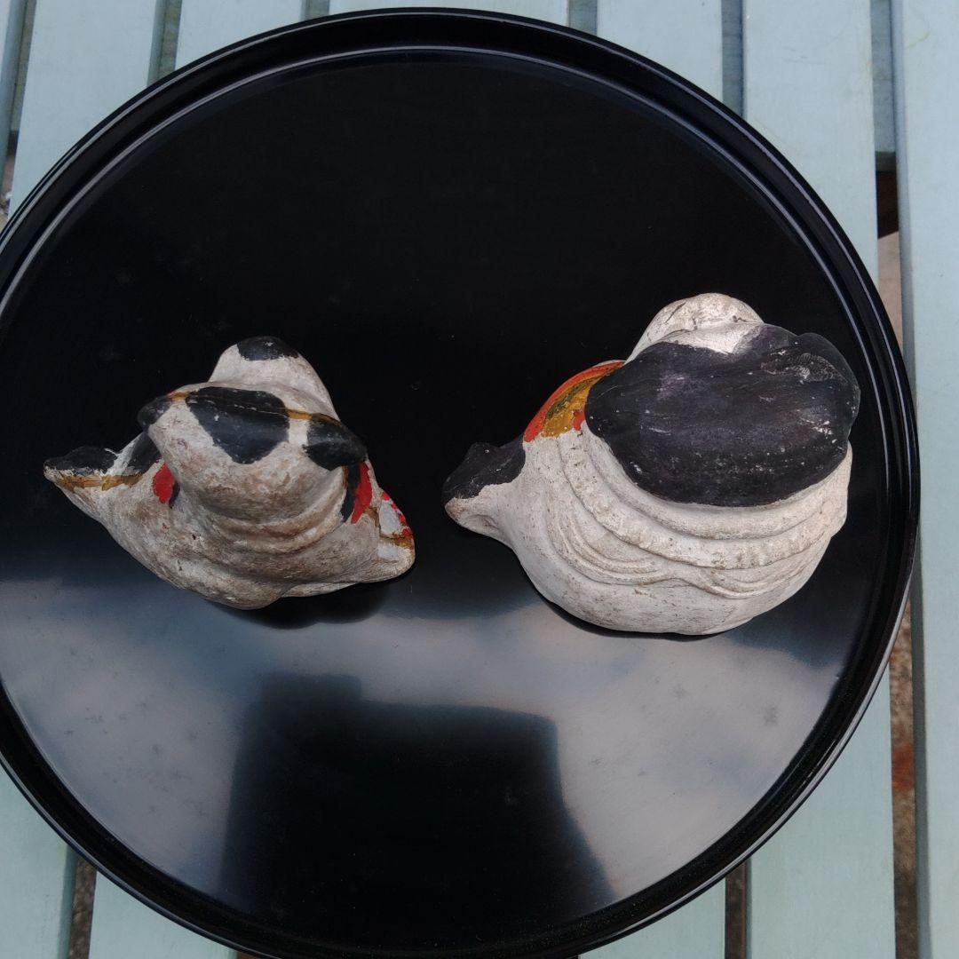 土雛　座敷犬　レトロ玩具