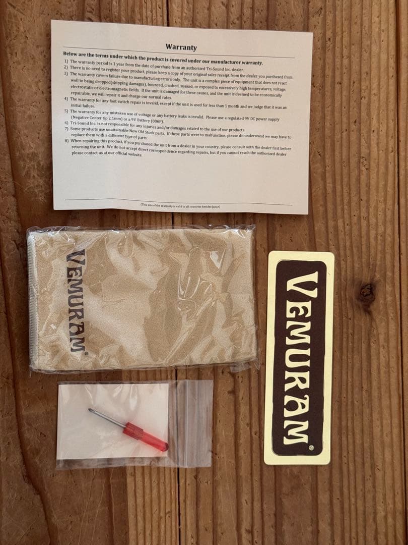 Vemuram Myriad Fuzz ミリアドファズ