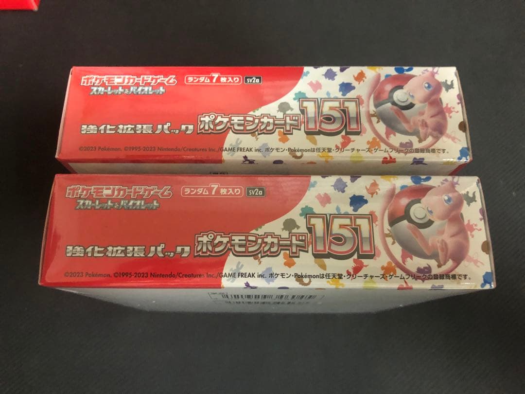 ポケカ　151 box シュリンク付き