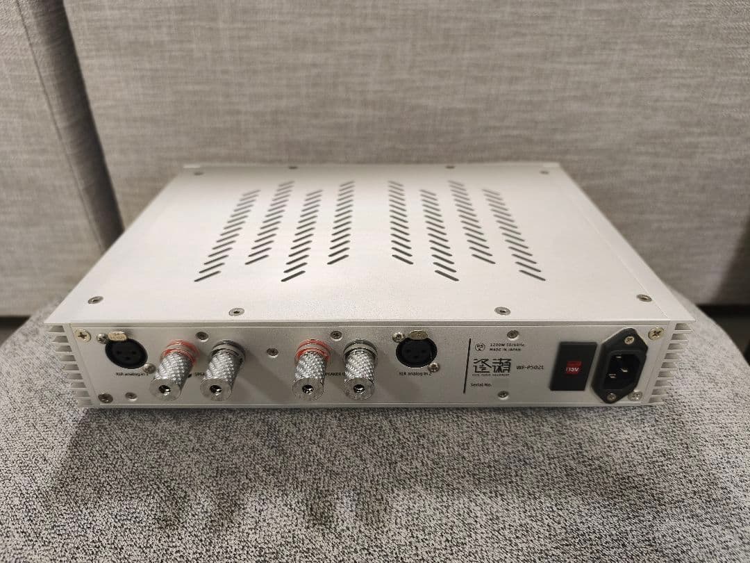 逢瀬 Waterfall Power 502L ステレオ パワーアンプ 中古