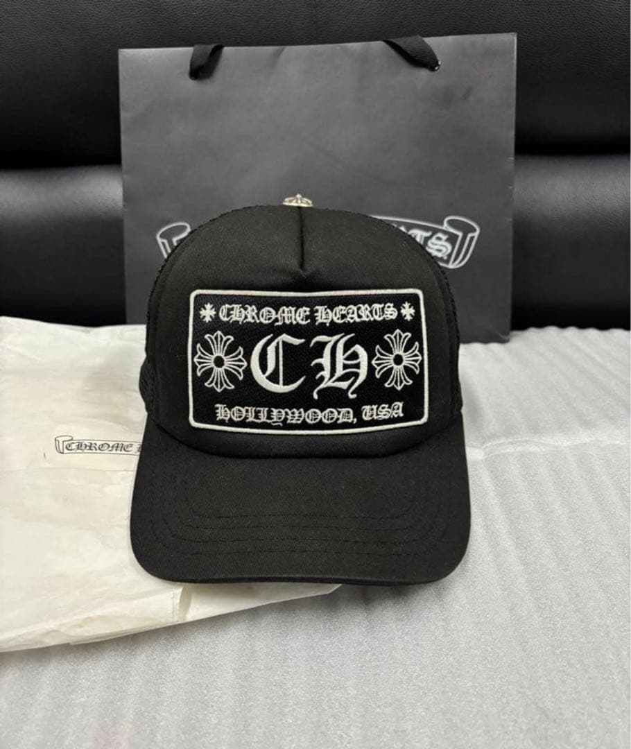 ＊大人気＊クロムハーツキャップ　国内正規品　定番モデル　ブラック