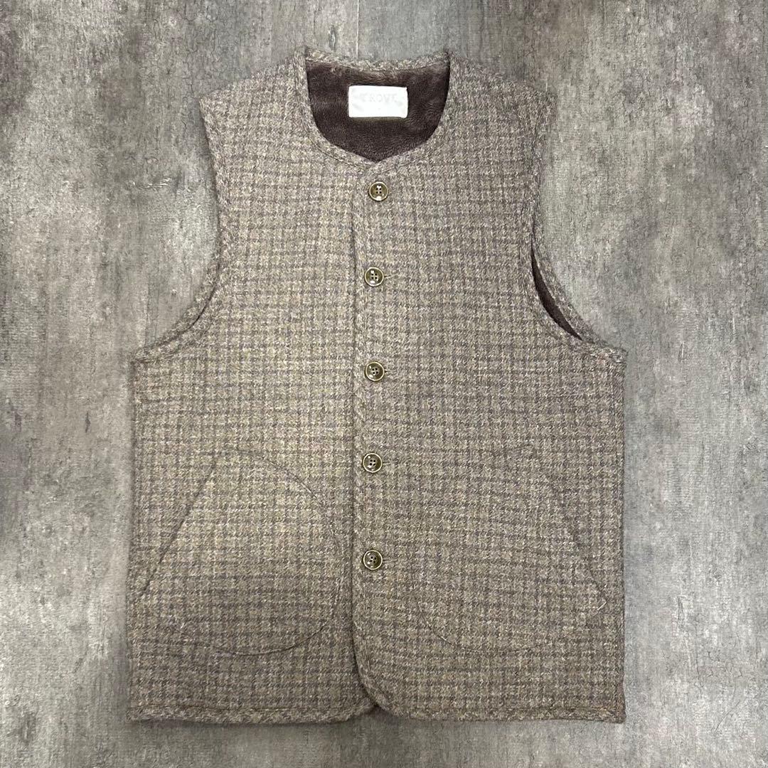 TROVE トローヴ ウールチェックベスト