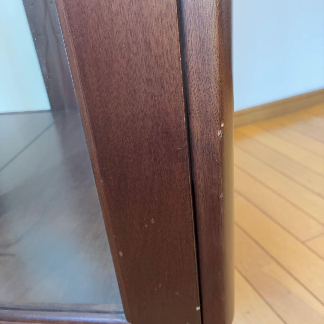 キュリオケース 木製ガラス コレクションボード