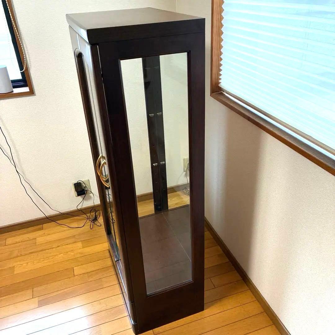 キュリオケース 木製ガラス コレクションボード