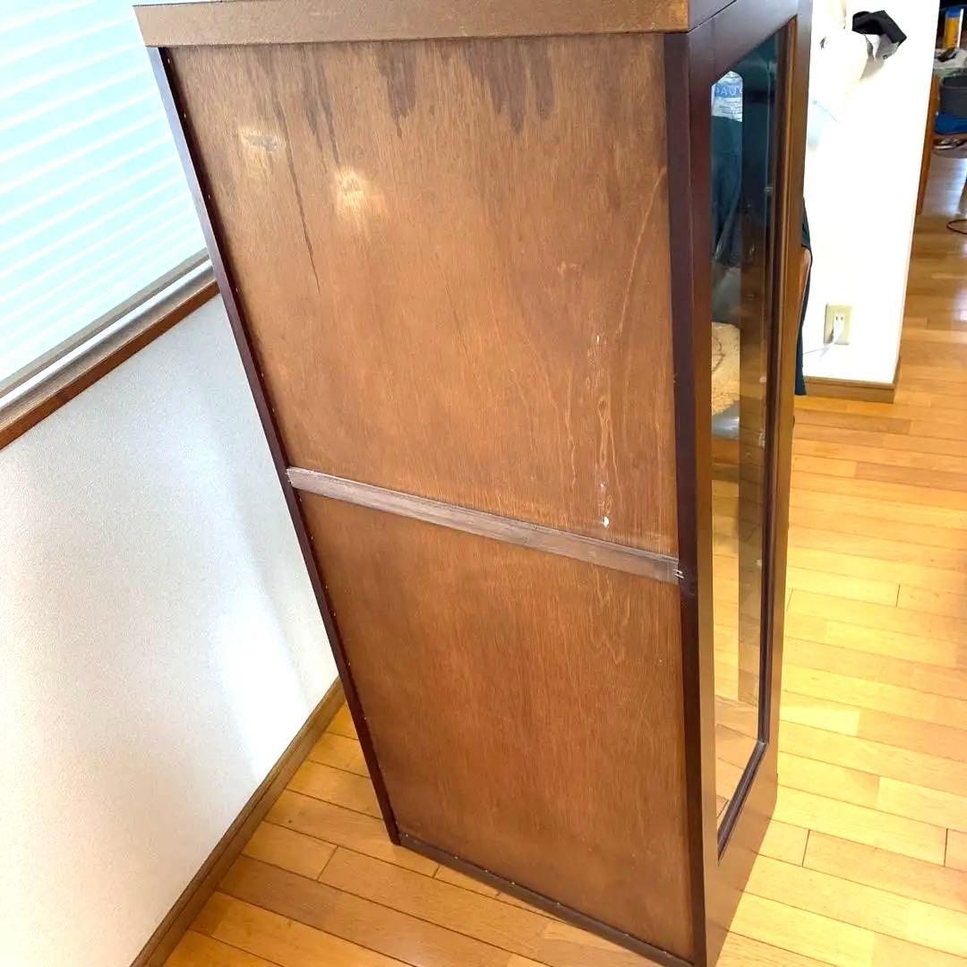 キュリオケース 木製ガラス コレクションボード