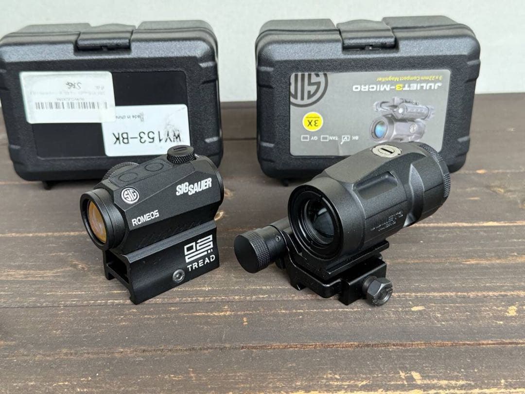 SIG SAUER ROMEO5タイプ JULIET3MICROタイプ セット