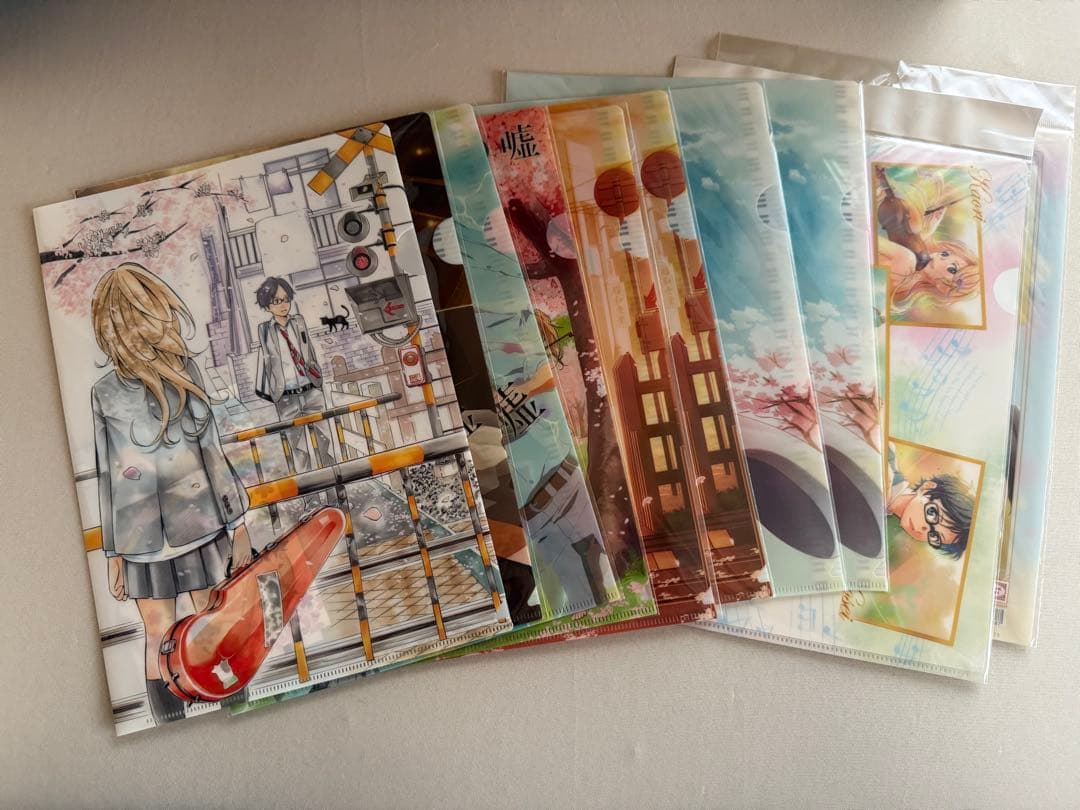 四月は君の嘘　クリアファイルセット