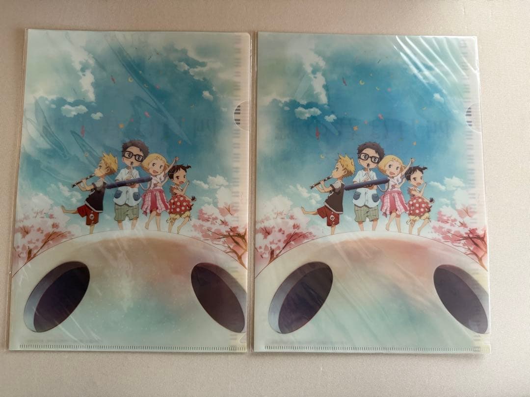 四月は君の嘘　クリアファイルセット