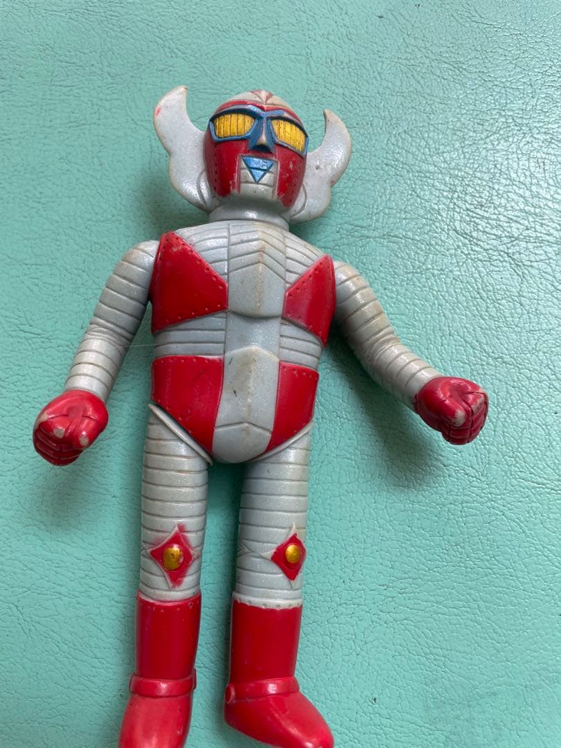 希少　ブルマァク　電人ザボーガー　ソフビ　当時物