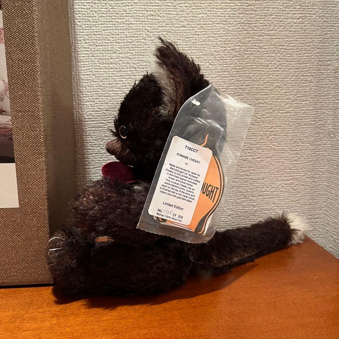 希少　新品　未使用　200体限定　こまめチーキー　メリーソート　テディベア　黒猫