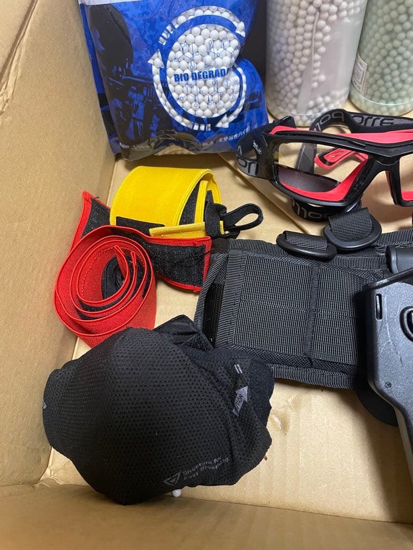 【1日限定】サバゲー引退品まとめ売りマガジン ゴーグル ベルトホルスター装備一式