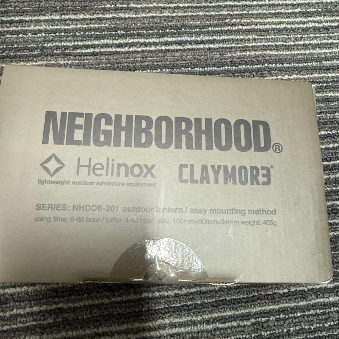 ネイバーフッド × クレイモア × ヘリノックス LEDランタン