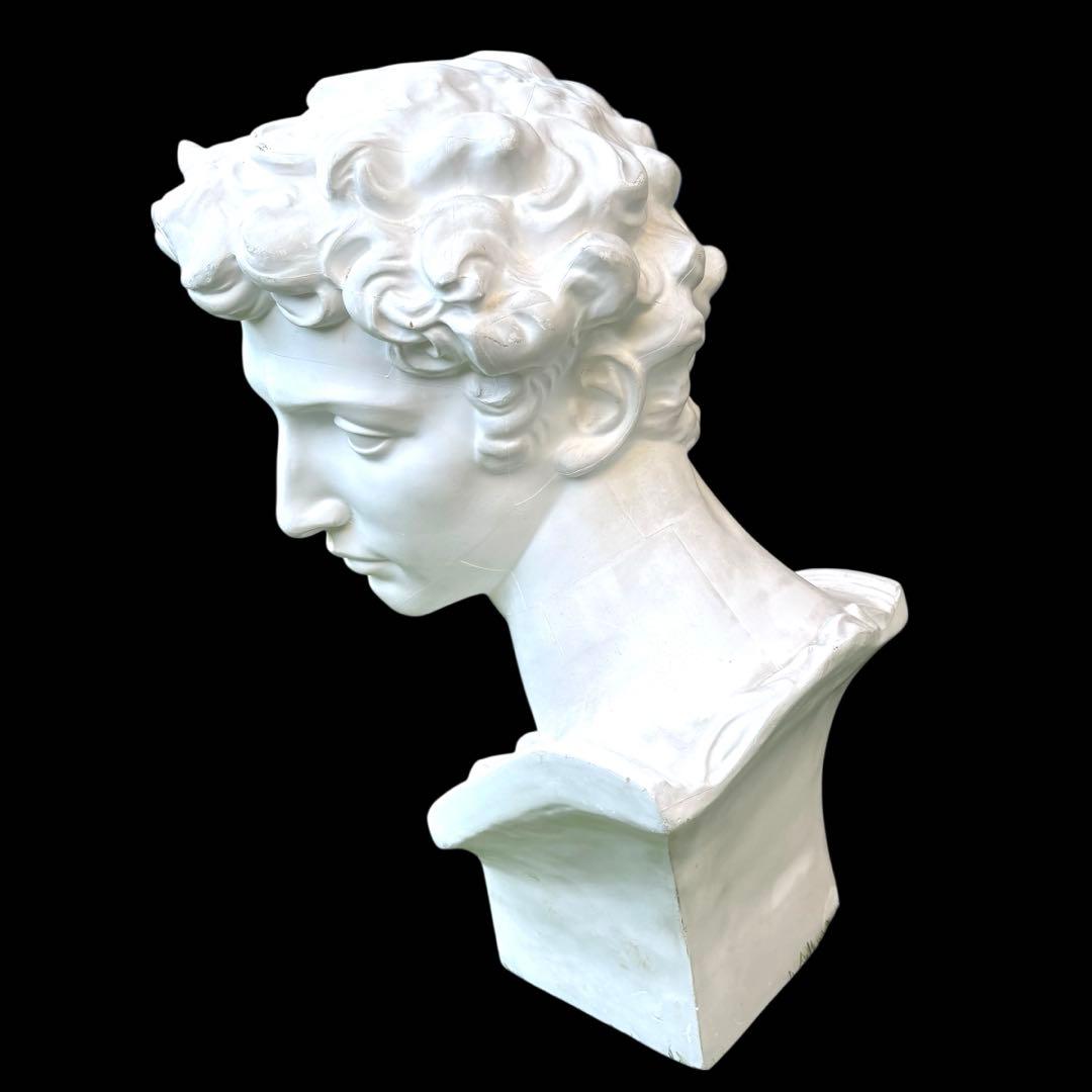 ジュリアーノ・デ・メディチ胸像（ミケランジェロ作）石膏像 美術品 インテリア