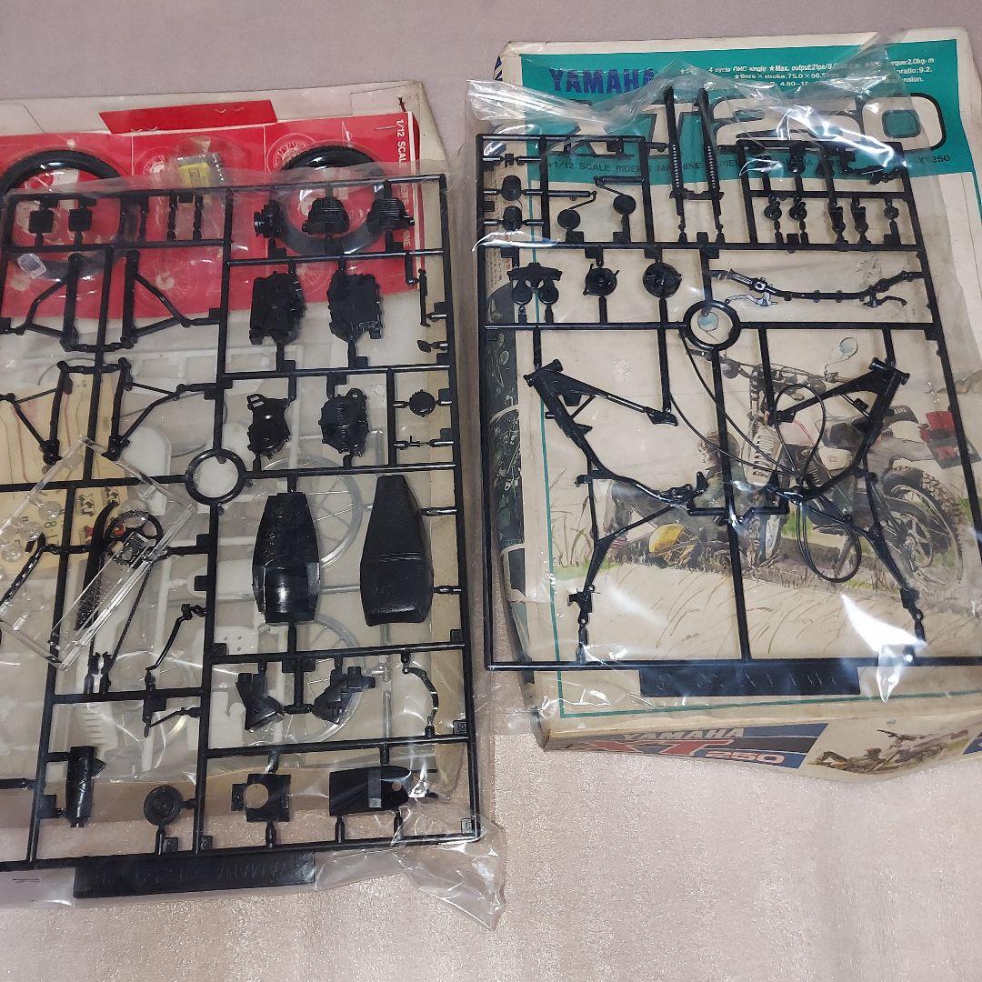 Yamaha XT250 プラモデルキット 未組立　バンダイ社製