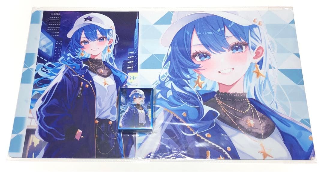 ホロライブ 星街すいせい スリーブ プレイマット すいちゃん tz