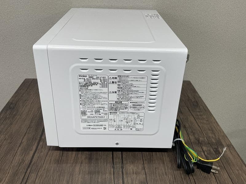 【美品】Haier　 ハイアール　オーブンレンジ　JM-V16G　2023年製