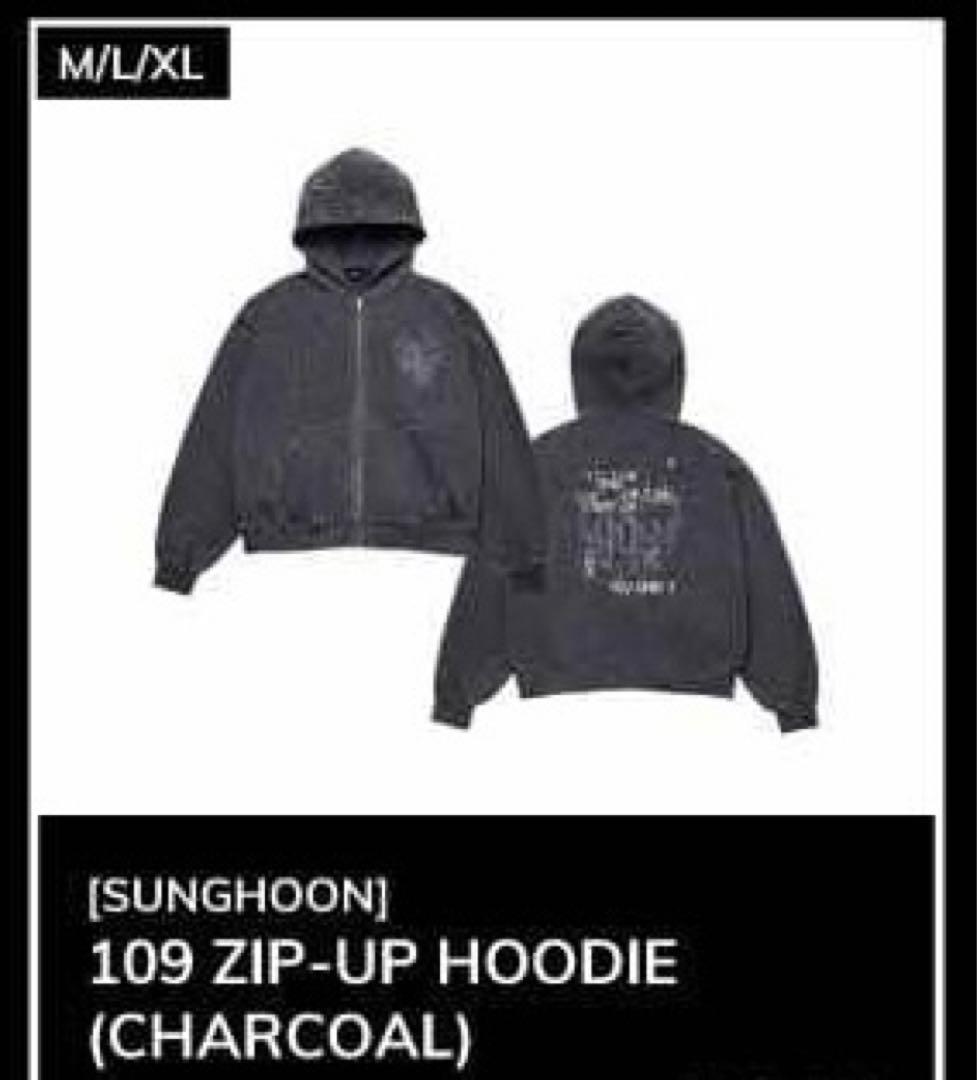 ENHYPEN ソンフン 109 ZIP-UP HOODIE