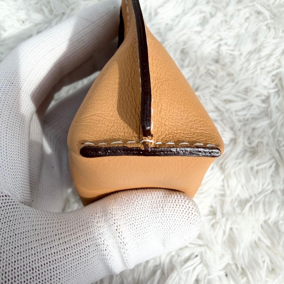 極美品✨付属完備 ロエベ Loewe レザー ケースポーチ 本革 キャメル