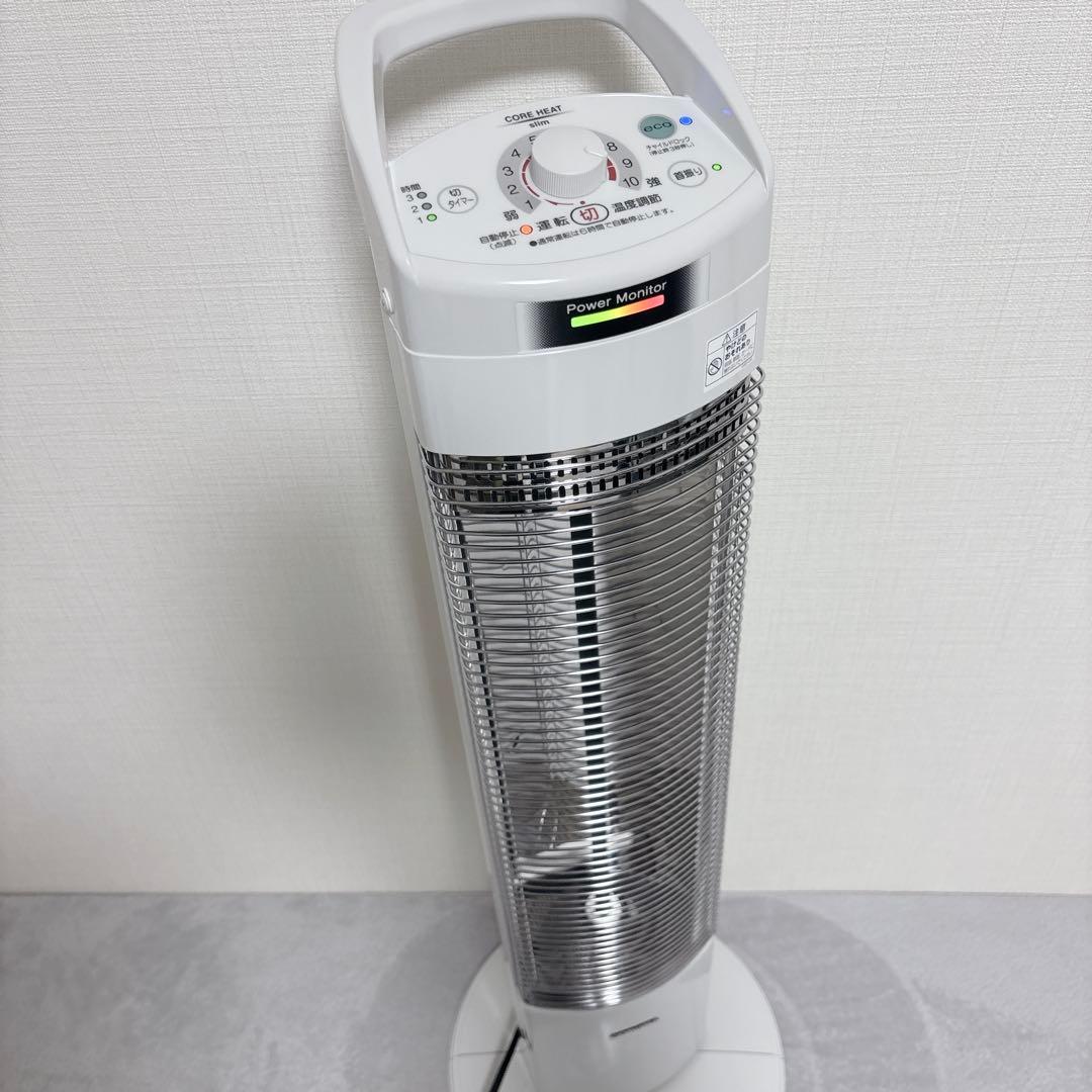 【美品】コロナ　コアヒートスリム　電気ストーブ　DH-919R 19年製