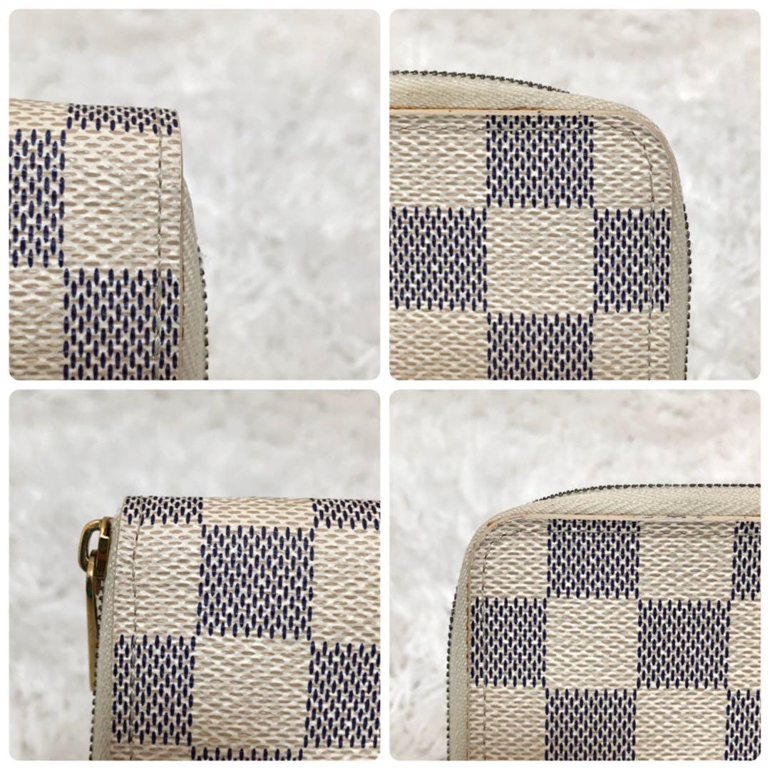 ピロkunルイヴィトン ダミエ アズール ジッピー•パース