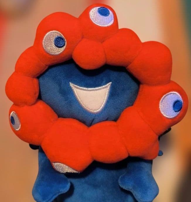 【Sサイズ2点セット】ミャクミャク　お手玉風ぬいぐるみ　新品