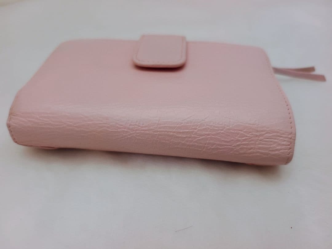 BALENCIAGA バレンシアガ ザ・シティ クラシックウォレットピンク